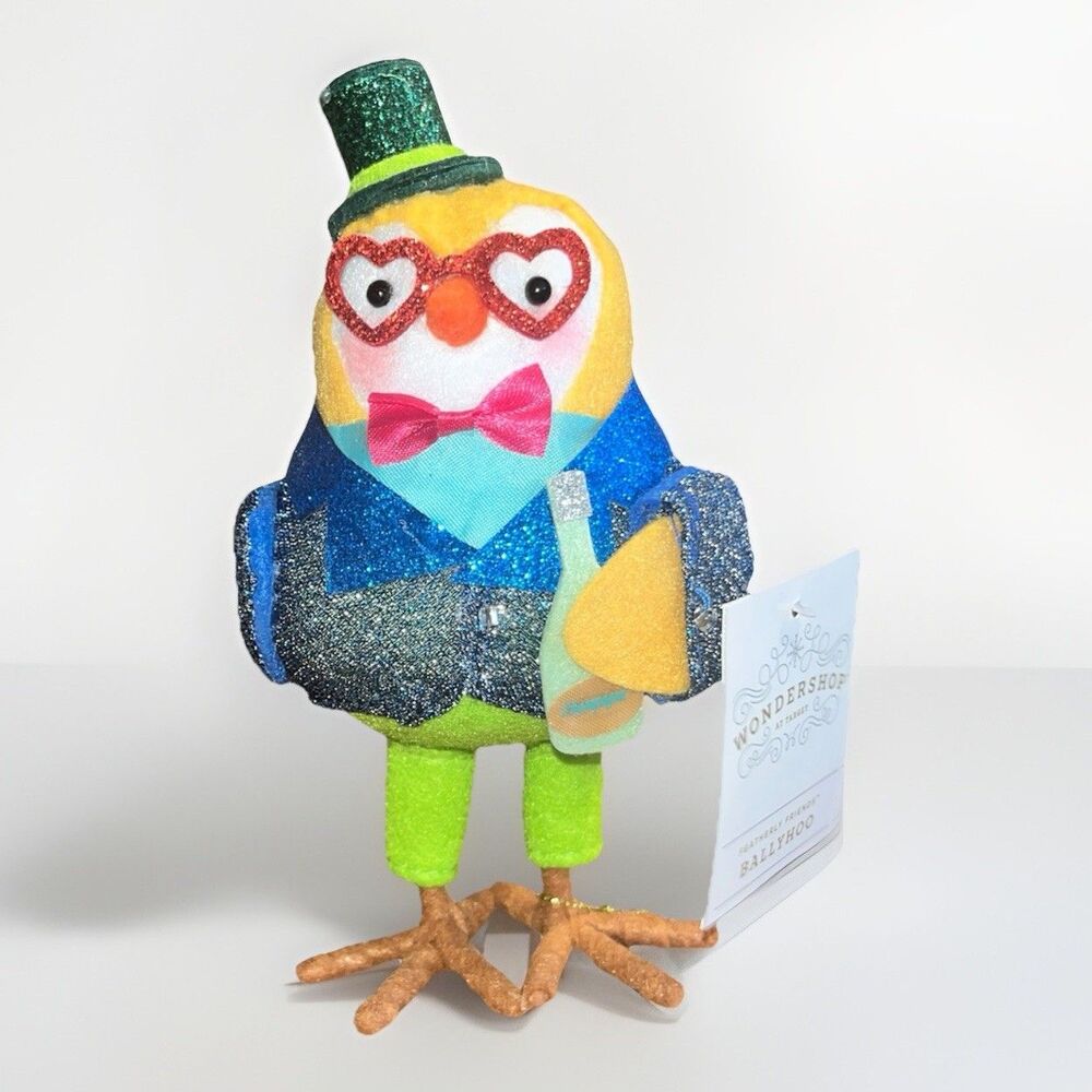 Ballyhoo Featherly Friends Bird New Years Decor Wondershop Targe 2025 NWT